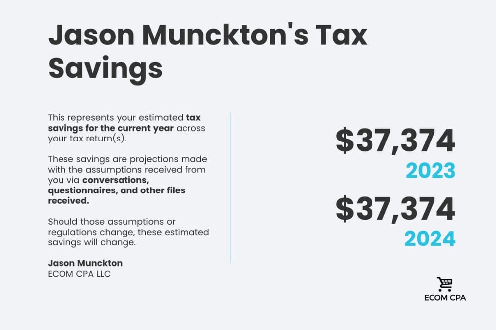 One-on-one session uncovering tax savings opportunities