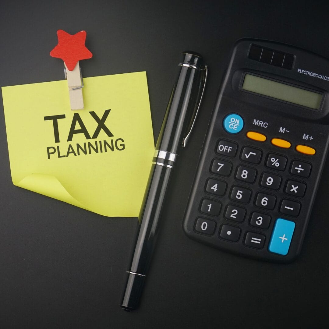 Advisor working through a tax planning strategy
